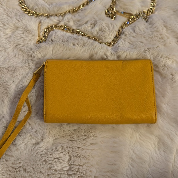 Aimee Kestenberg Delancey Leather Chain Wallet Crossbody - Picture 3 of 7